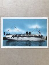 S. S. North American At Windsor, Ontario, Canada 23 Antique Unposted Postcard picture