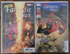 New Fantastic Four #4 Regular + Paolo Rivera Variant Marvel Comics picture
