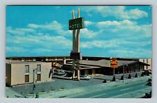 Pueblo CO, Town House Motor Hotel, Best Western, Colorado Vintage Postcard picture
