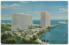 Ft. Fort Lauderdale FL Point Of Americas Condominiums Postcard Florida picture