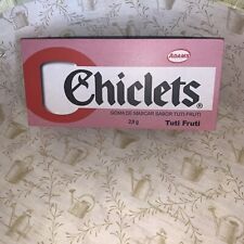 Adams Chiclets Tutu-Fruity Chewing Gum ￼Novelty Trinket Box Gina De Mascar Sabot picture