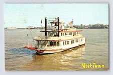 Postcard Louisiana New Orleans LA Mark Twain Boat 1971 Posted Chrome picture