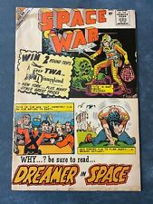 Space War #4 1960 Charlton Comic Book Steve Ditko Cover Low Grade GD/FR picture