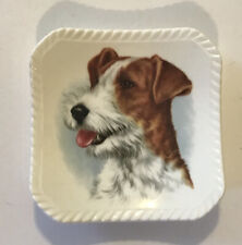 Royal Adderley Bone China Terrier Trinket Dish 4 In. Diameter picture