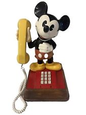 Rare Disney Vintage 1976 The Mickey Mouse Phone Push Button Landline Telephone picture