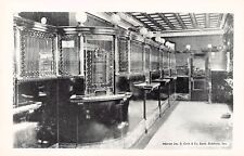 RPPC Goldfield NV Gold Mining Town John S Cook Bank Interior Photo Postcard D20 picture