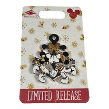 2020 Disney Cruise Line Holiday Mickey & Minnie Pin picture