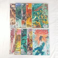 Justice #1-12 Missing #5, Near Complete Set (2005 DC Comics) 1 2 3 4 6 7 8 9 10 picture