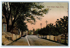 Digby Nova Scotia Canada Postcard Scene of Water Street c1910 Unposted picture
