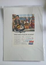 Vintage United Airlines Advertising Tear Sheet 1954 picture