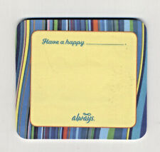 Vintage ALWAYS Personal  Sticky POST-IT Notes Feminine Hygiene HAVE a HAPPY picture