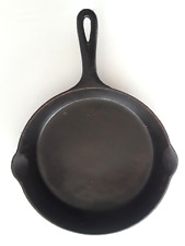 Griswold 8 Cast Iron Skillet 704P Erie Pa Sits Flat picture