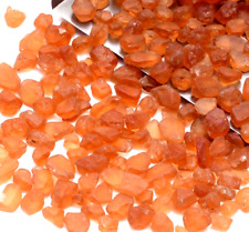 4-8 MM Natural Spessartite Orange Garnet Flawless Facet Grade~Gemstone Rough. picture