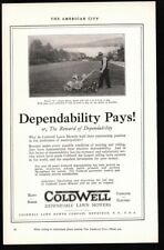 1926 Coldwell Lawn Mowers Model L Newburgh NY Vintage magazine photo print ad 4 picture