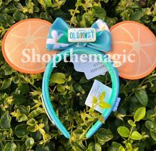 2024 Disney Old Key West Resort License Plate Orange Scented Loungefly Ears New picture