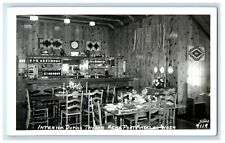 c1950's Interior Dupuis Tavern Port Angeles Washington WA RPPC Photo Postcard picture