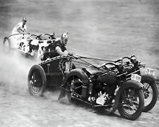 1920s Motorcycle Chariot Race 8x10 Photo picture