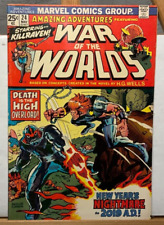 Amazing Adventures #24 MVS still intact War of the Worlds Marvel Comics 1974 picture
