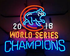 New Chicago Cubs 2016 World Series Champion Neon Sign 20