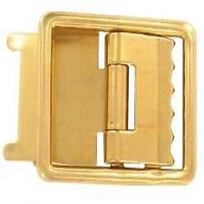 Official Marine Corps Unfinished Solid Brass Buckle Open Face (Fits 1 1/4
