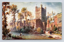 Exeter Cathedral Lady Chapel UK Raphael Tuck's Oilette Postcard picture