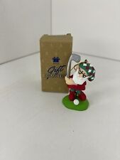 Avon Elves' Day Off Christmas Ornament Golf Nos picture