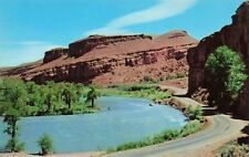 Postcard Red Canyon Between Dubois And Lander Wyoming Along Wind River picture