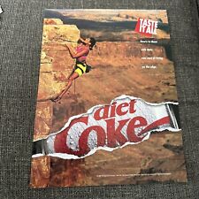 1993 Diet Coke Climbing Ad Taste It All picture