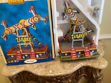 2008 Lemax 84809 Village Collection THE ZINGER Carnival Ride Animated Musical picture