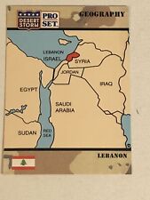 Lebanon Desert Storm Trading Card 1991  #33 picture