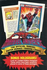 1990 MARVEL UNIVERSE SERIES 1 INIDIVIDUAL CARDS You Pick (1-162) picture
