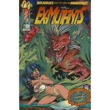 Ex-Mutants #2  - 1992 series Malibu comics NM Full description below [v% picture