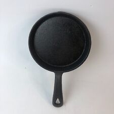 Vintage 5 9 Unmarked Cast Iron Griddle Restored & Seasoned picture