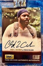 Cryptozoic The Walking Dead Season 4 Chad L. Coleman As Tyreese Silver Foil /75 picture