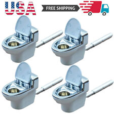 4PC Cool Toilet Smoking Pipe Bowl Durable Smoke Cigarette Tobacco Cigar Collect picture