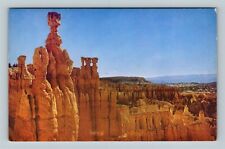 Bryce Canyon National Park Temple Of Osiris Rock Formations Chrome Utah Postcard picture