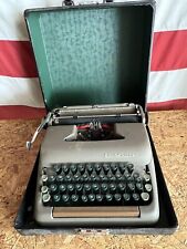 VINTAGE SMITH CORONA STERLING MANUAL PORTABLE TYPEWRITER W/CASE picture