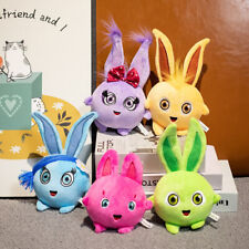 5PCS Sunny Bunnies Rainbow Plush Toy Collect 5 Iris Shiny Hopper Turbo Boo GiftS picture