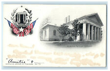 c1900s Robt E Lee Mansion, Arlington National Cemetery Virginia VA PMC Postcard picture