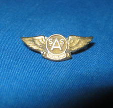 Vintage ASA Pin with Wings Military Toledo Ohio 3/4