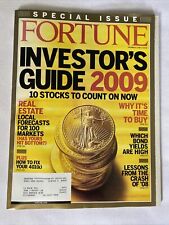 2008 December 22 Fortune Magazine The Best Investors Guide Out There (CP429) picture