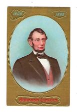 Early 1900's Patriotic Postcard Abraham Lincoln Embossed picture