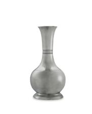 MATCH Pewter Long Neck Vase 7.1” picture