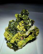 ***SUPERB-Sparkling Green Epidote & Quartz crystals on matrix, mine China*** picture