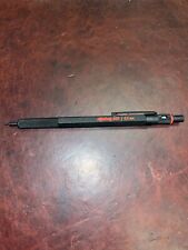 Vintage Rotring 600 mechanical Pencil Black 0.5mm drafting architects engineer picture