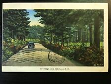 Vintage Postcard 1939 Greetings from Hillsboro New Hampshire picture