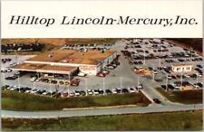Vintage 1970s St. Louis Car Advertising Postcard HILLTOP LINCOLN-MERCURY Unused picture