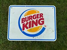 Retired Burger King Road Highway Sign picture