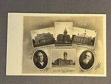 Ohio OH, RPPC, Ada, Ohio Northern University, Buildings and Presidents, PM 1908 picture