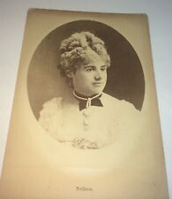 Rare Antique Famous Victorian Actress Adelaide Neilson Jewelry Cabinet Photo picture
